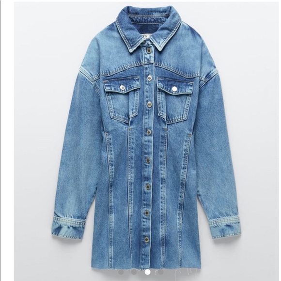 Zara denim dress premium collection - Picture 5 of 6